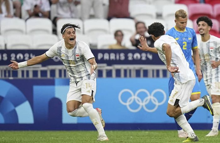 اولمبياد باريس 2024: منتخب العراق يفوز على أوكرانيا بثنائية