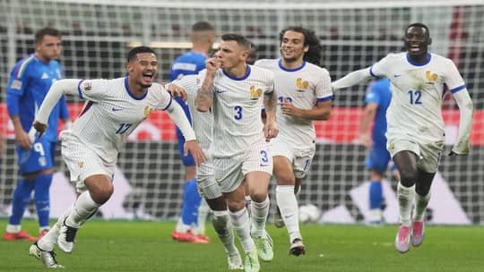 دوري الامم الاوروبية: المنتخب الفرنسي يتغلب على نديره الإيطالي وينتزع ارة المجموعة الثانية