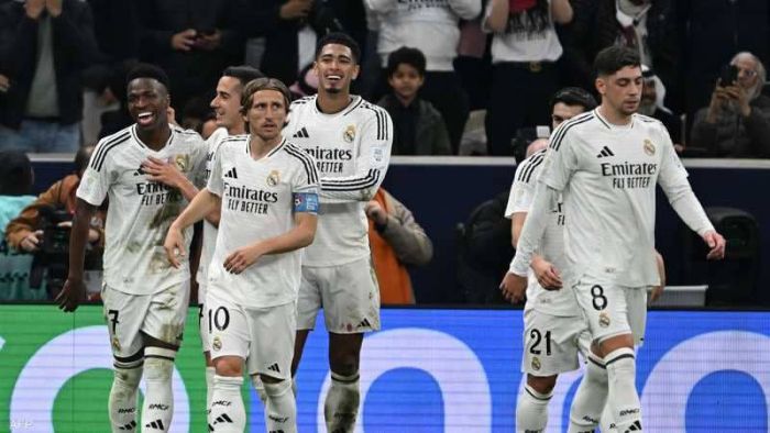ريال مدريد يتوج بلقب كأس القارات للأندية