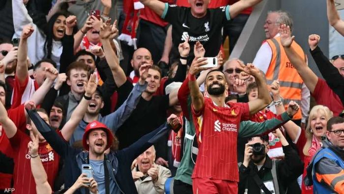 بتوقيع صلاح.. ليفربول يصنع التاريخ ويفوز بالدوري الإنجليزي
