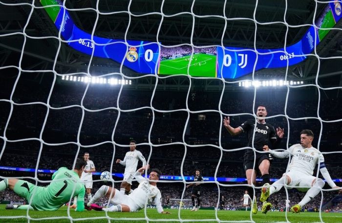 ريال مدريد يحقق فوزا صعبا على ضيفه يوفنتوس بهدف نظيف