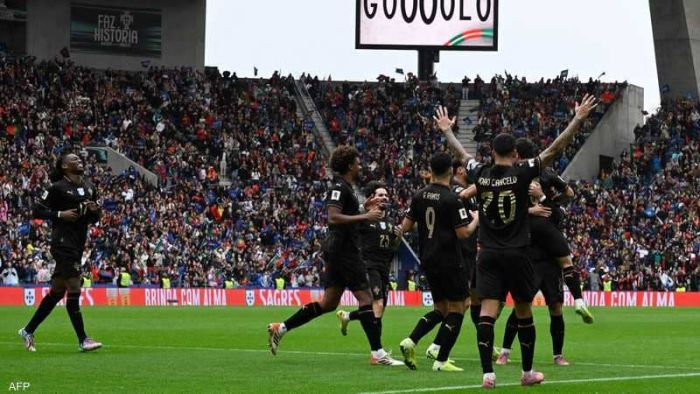 البرتغال مبهرة تنتصر 9-1 وتصل للمونديال البرتغال مبهرة تنتصر 9-1 وتصل للمونديال