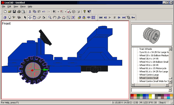 Lego Models For Open Source Free Cad Program Leocad Electronics Projects Circuits