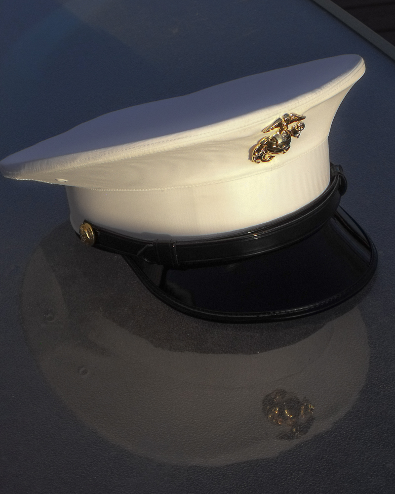 Marine Corps Dress Cover - 3 Quarters Today