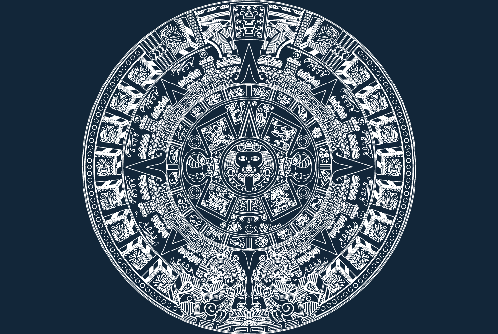 Laser engraving star wars aztec calendar free vector. Aztec Calender Dxf File Free Download 3axis Co