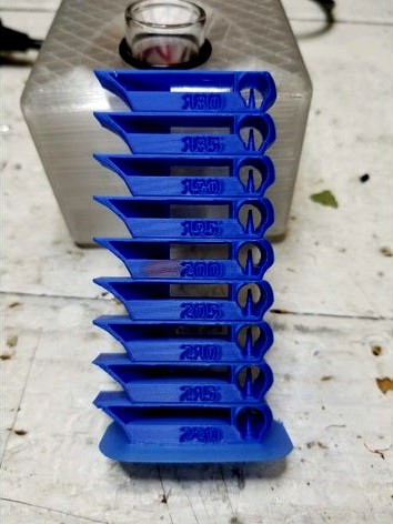 Ender 3 Smart Pla And Petg Temp Tower Gcode Included 3d Model