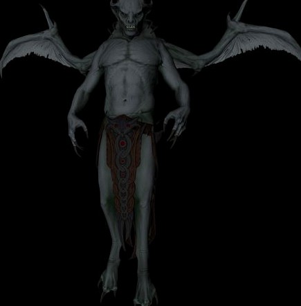 Skyrim Vampire C4d 3d Model