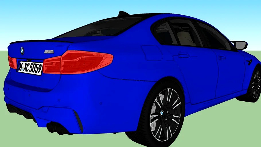The word ovoid emerged in the early 19th century from the fren 2018 Bmw M5 F90 G30 3d Model