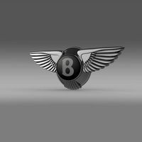Bentley Logo 3d Model