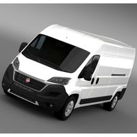 Camper Van Fiat Ducato L3h2 3d Model