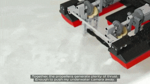 Lego Expert Builds Incredible Rc Boat With 3d Printed Propellers 3dprint Com The Voice Of 3d Printing Additive Manufacturing