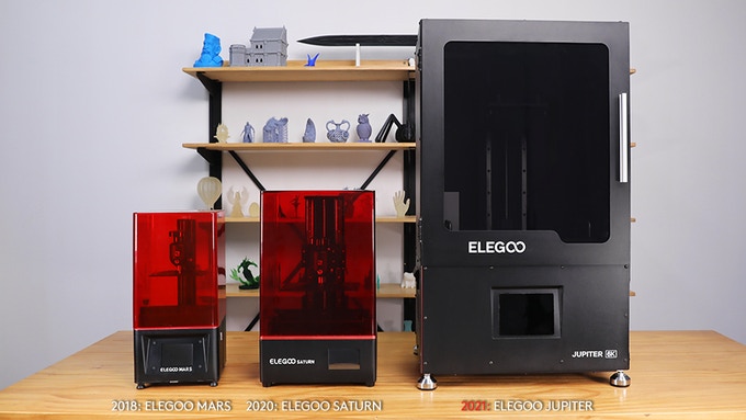 Say Hello To The Elegoo Jupiter Dlp 3d Printer 3dprint Com The Voice Of 3d Printing Additive Manufacturing