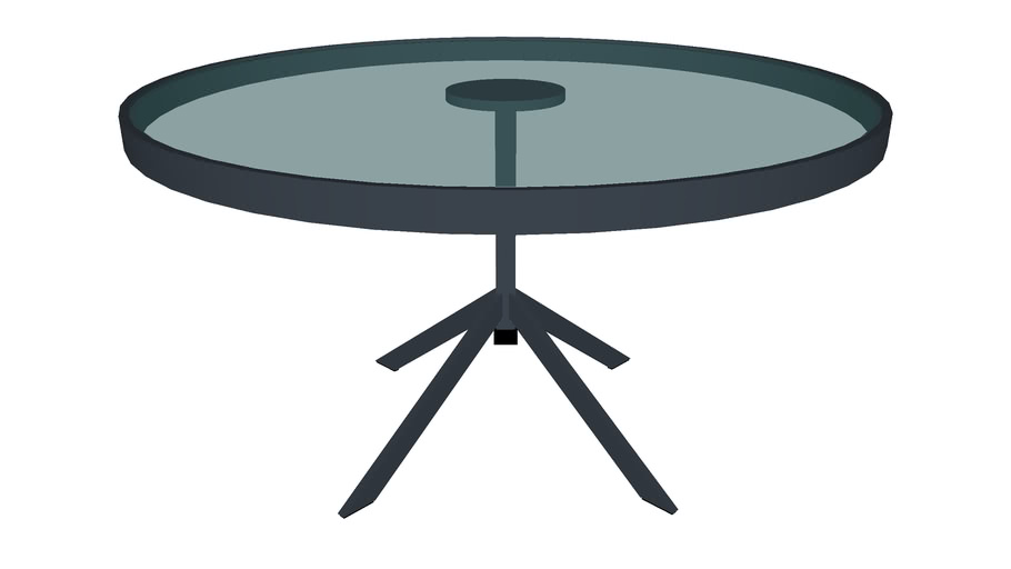 Metal round accent table ,round glass coffee table wood base ,glass coffee table metal frame ,round metal cocktail table ,glass coffee table with metal frame ,glass top industrial coffee table. Coffee Table Glass Round 3 Detailed 3d Warehouse