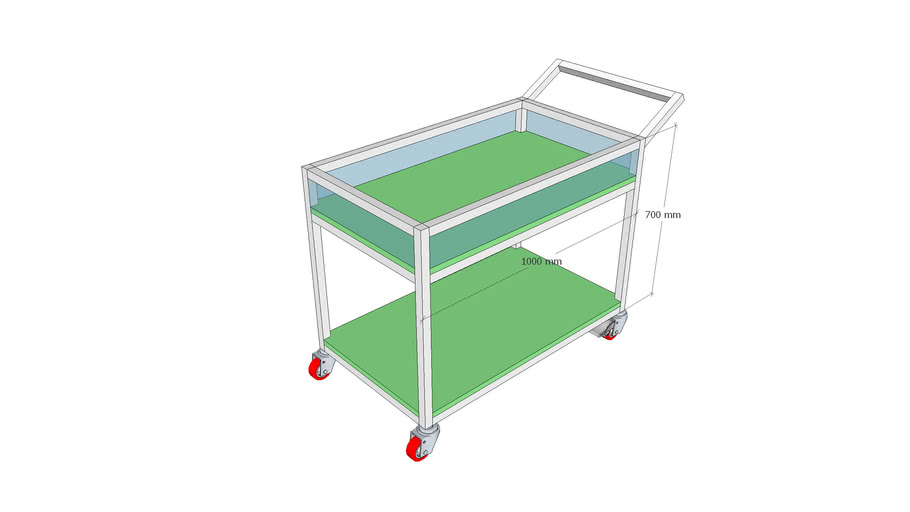 troli kecil | 3D Warehouse