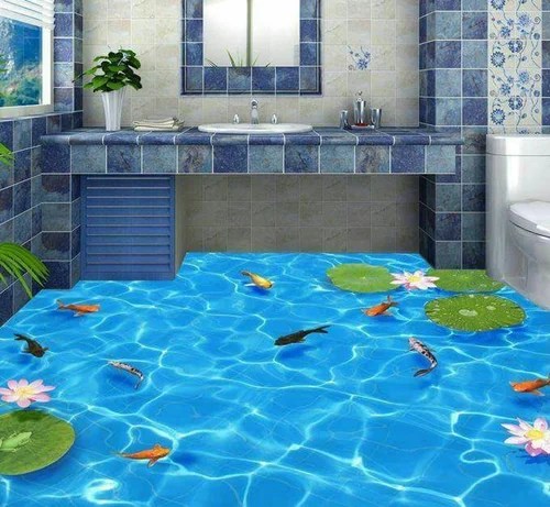 For Indoor 3d Flooring Services Thickness 4 Mm Rs 450 Square Feet Clay Palace Id 14019962691