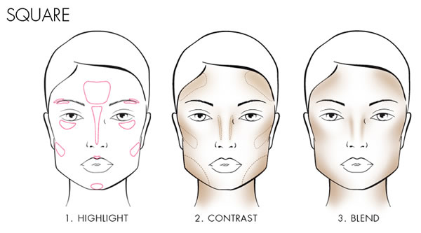 Full in depth video sharing all my tips for square face makeup emphasizing highlighting and contouring for square face ♡ subscribe, . How To Contour Your Face Tips And Techniques For Each Face Shape
