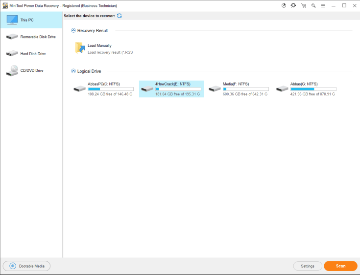 MiniTool Power Data Recovery License Key MiniTool Power Data Recovery License Key
