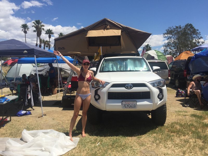 Product information awning rhino rack batwing, . Toyota 4runner Tent & Gobi 4Runner Roof Rack - Full Roof Rack