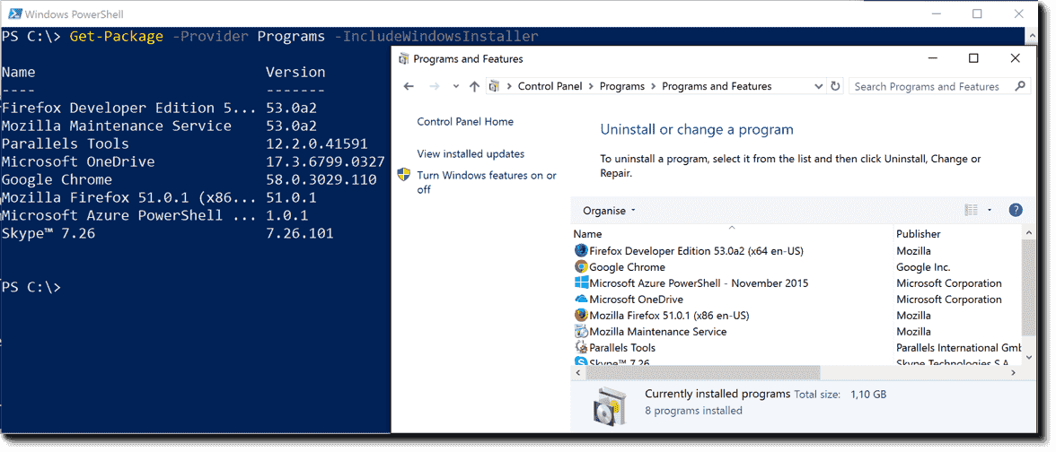 Download and extract gzip tar with powershell. Installing And Removing Programs With The Powershell Package Manager 4sysops