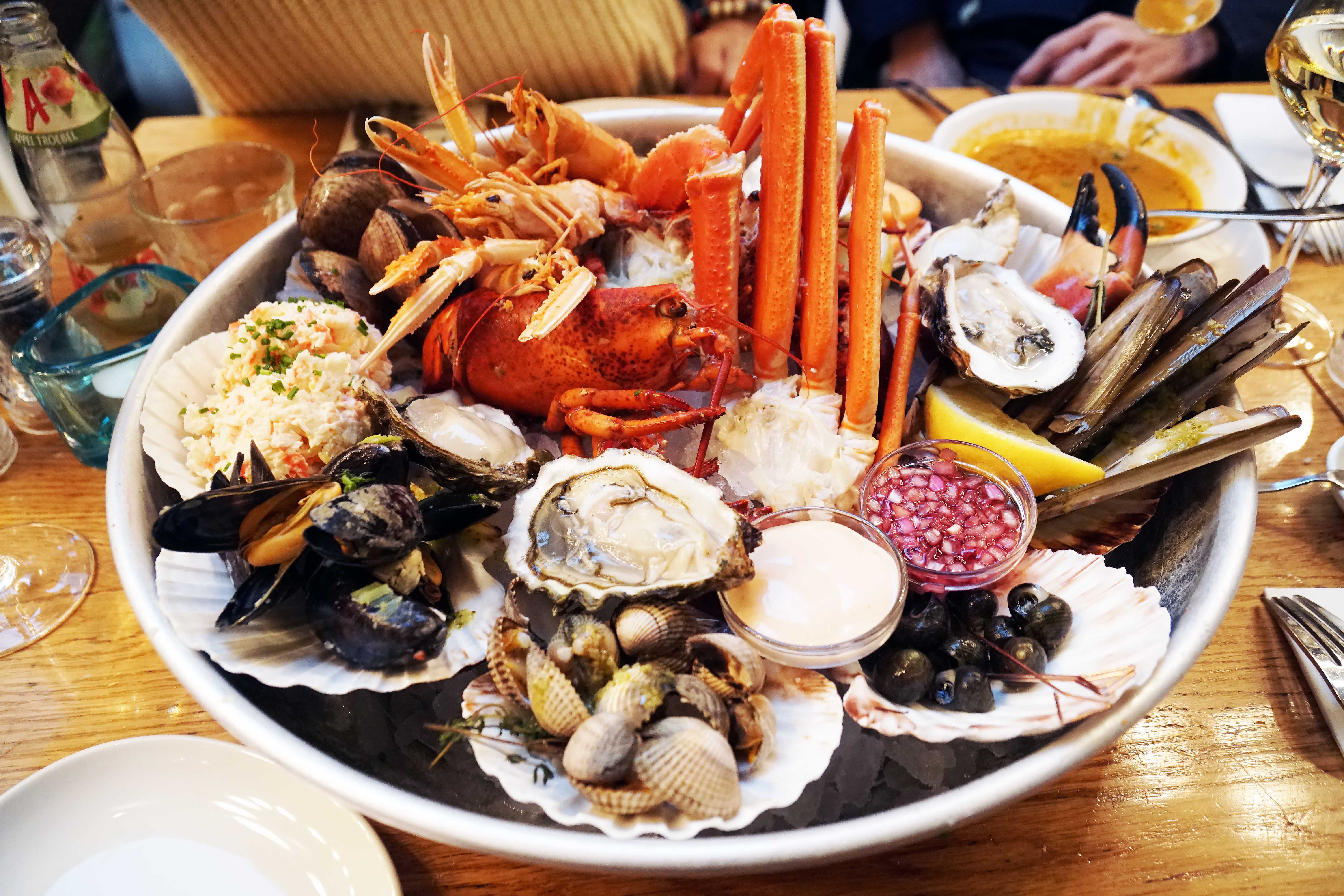 荷蘭美食｜The Seafood Bar，整盤滿滿海鮮超過癮
