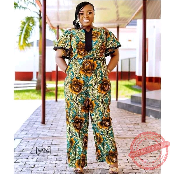 ankara trouser for ladies