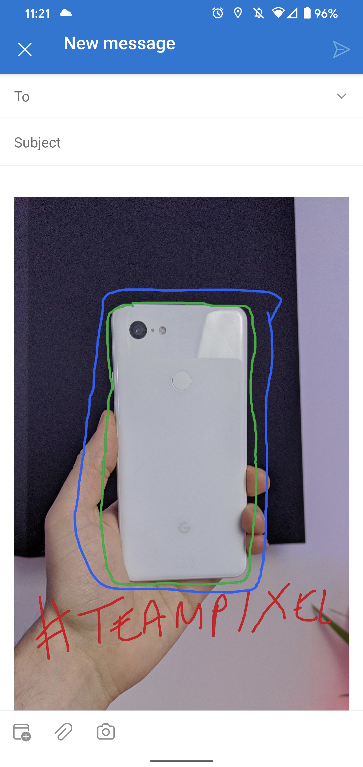 Outlook for Android annotations