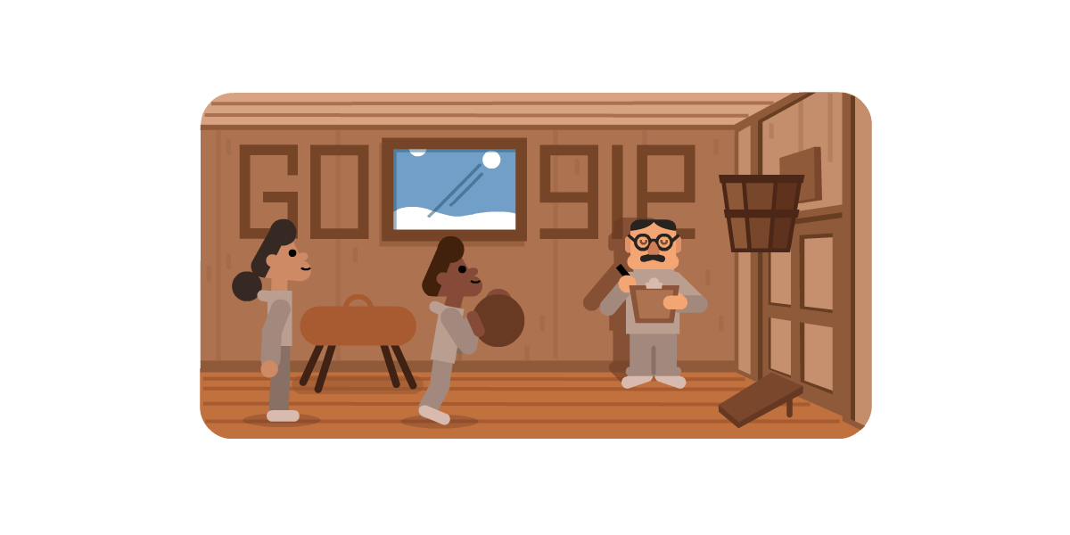 Doodle basketball is an easy yet exciting game with the lifelike physics. Google Honors Dr James Naismith Inventor Of Basketball 9to5google