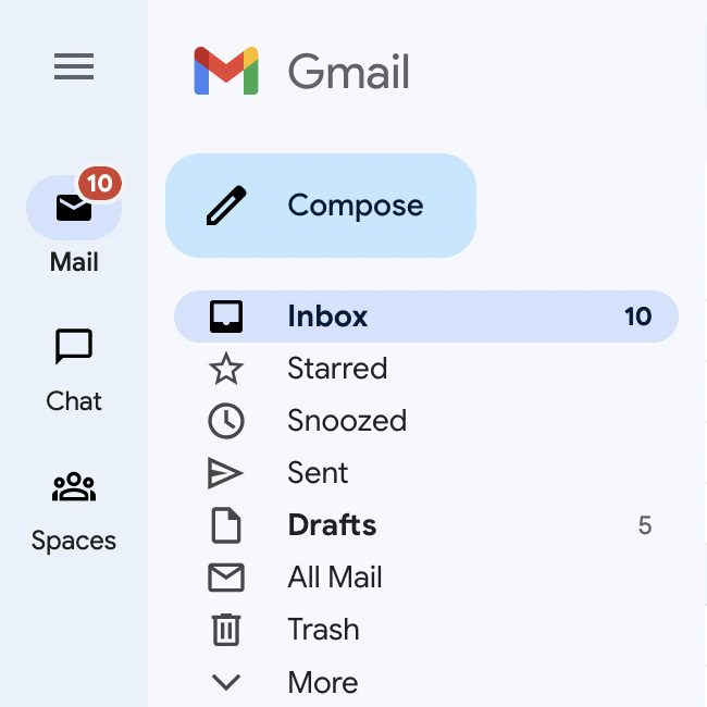 Gmail Material You