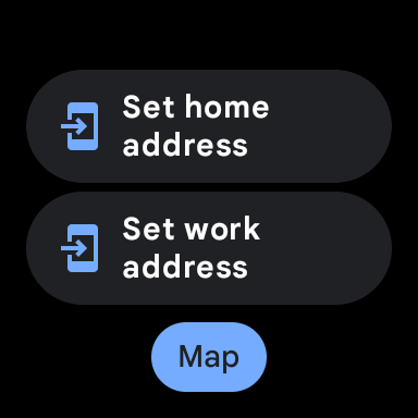 Google Maps Wear Tile
