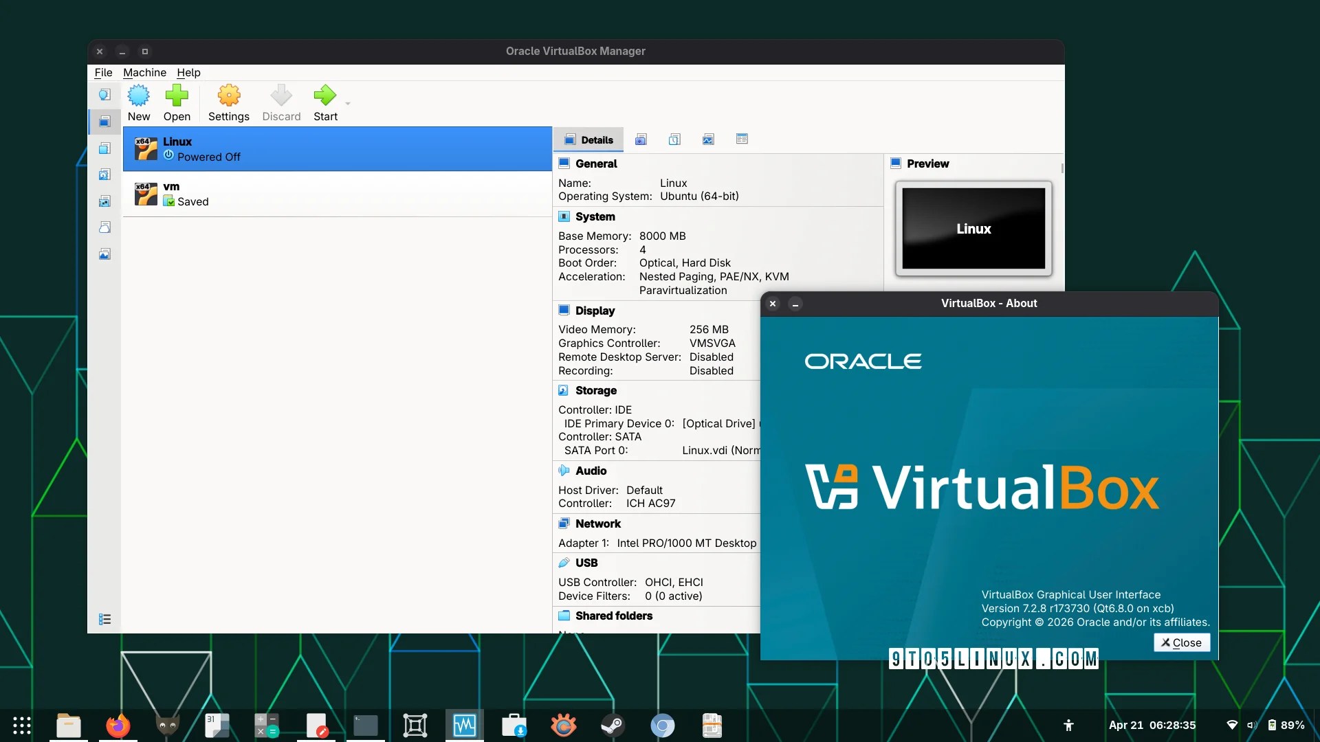 VirtualBox 7.2.8 Released with Support for Linux 7.0, Guest Time Accounting – 9to5Linux