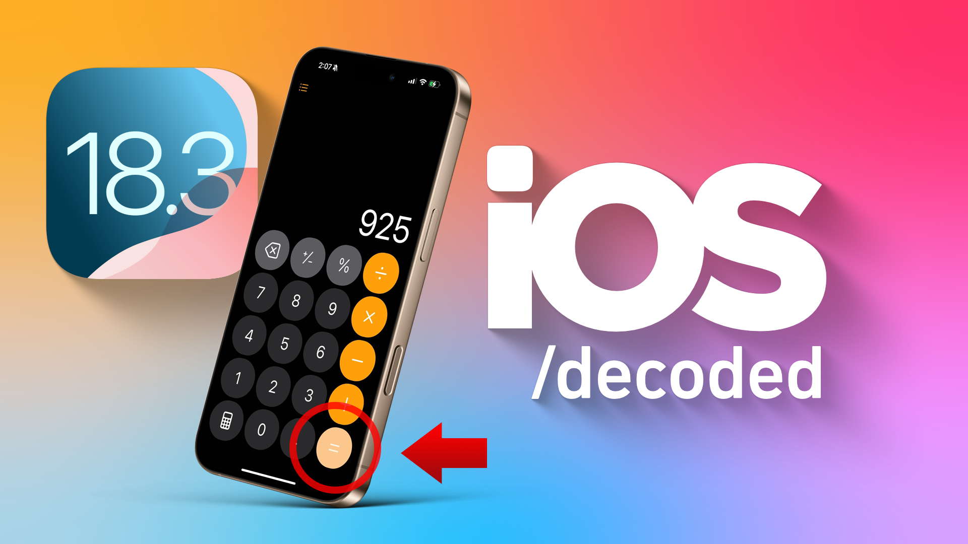 iOS Decoded – iOS 18.3 beta 2 changes and features [Video]