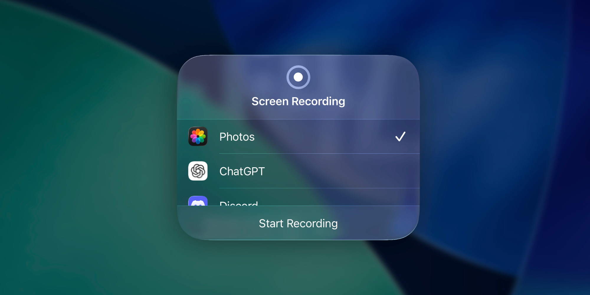 iOS 26 introduces higher quality screen recordings for iPhone and iPad