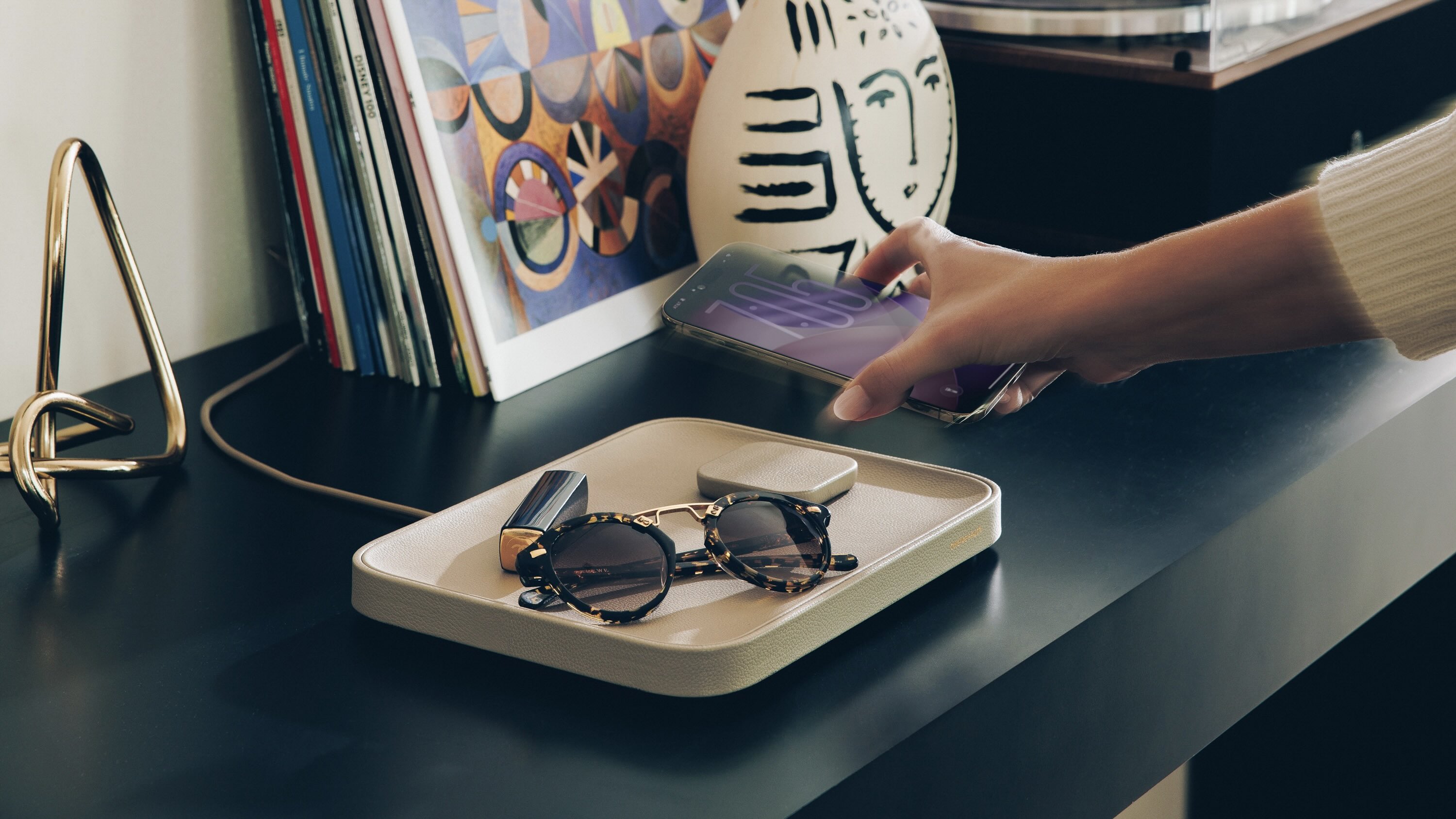 Twelve South’s new Valet combines Qi2 charging with a leather catch-all tray