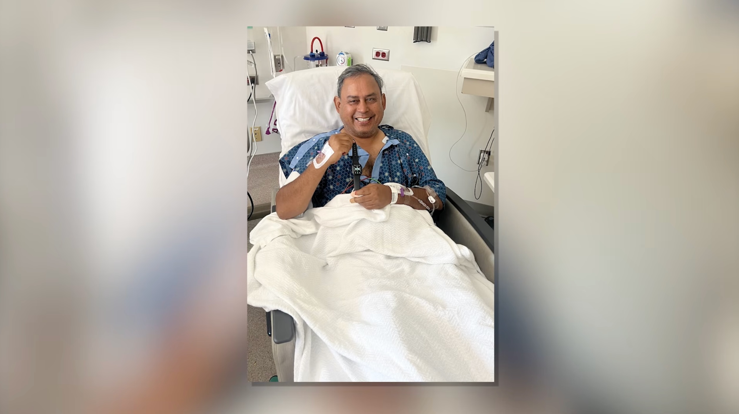 Man credits Apple Watch with saving his life after collapsing at home