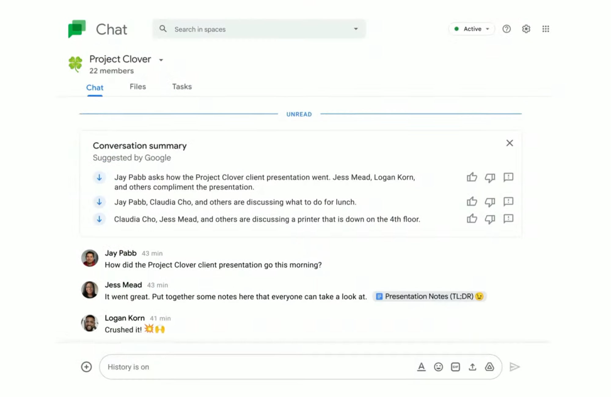 Google Workspace I/O 2022