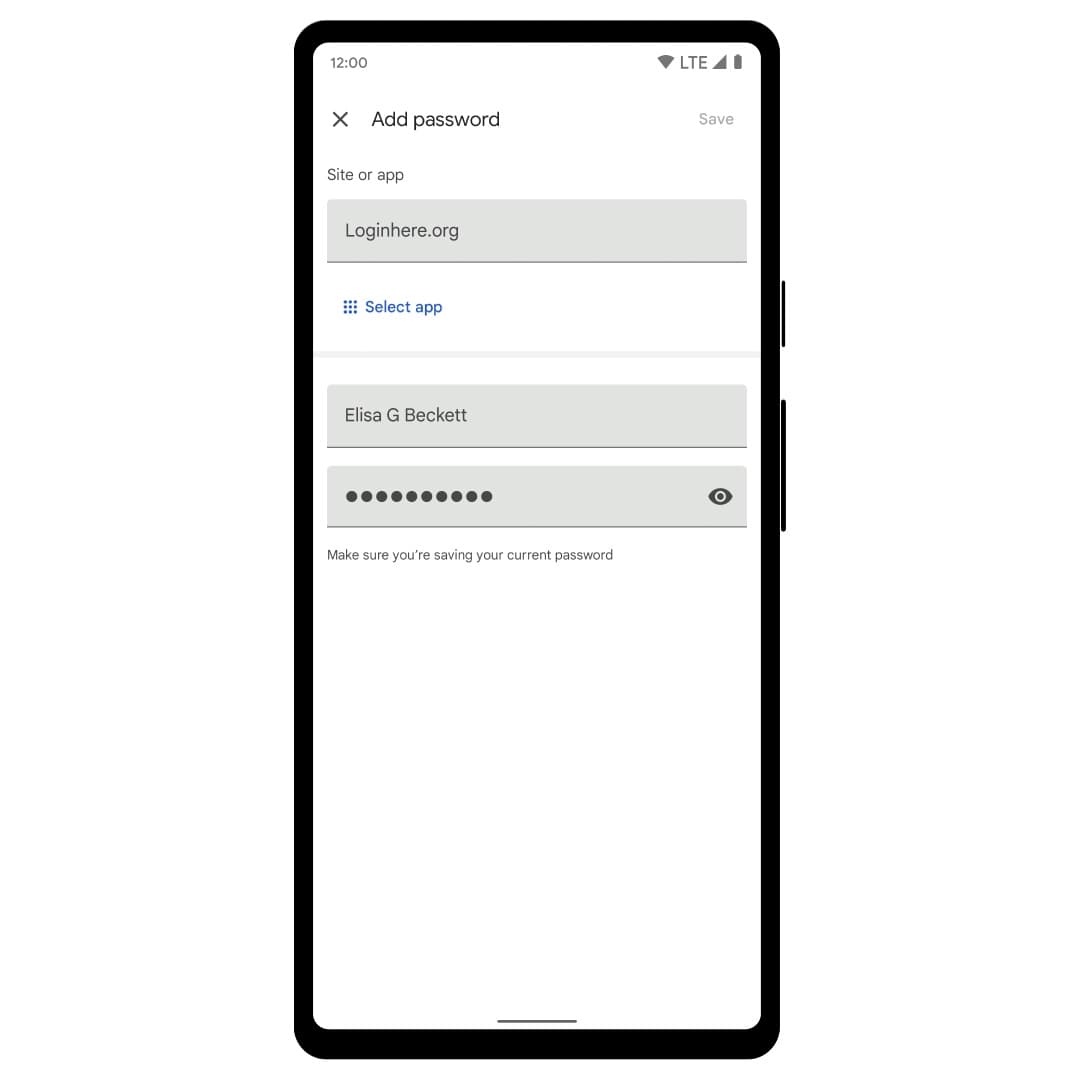 Google Password Manager