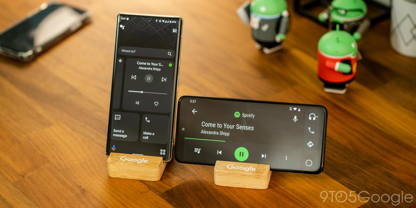 google assistant driving mode doesn't support landscape