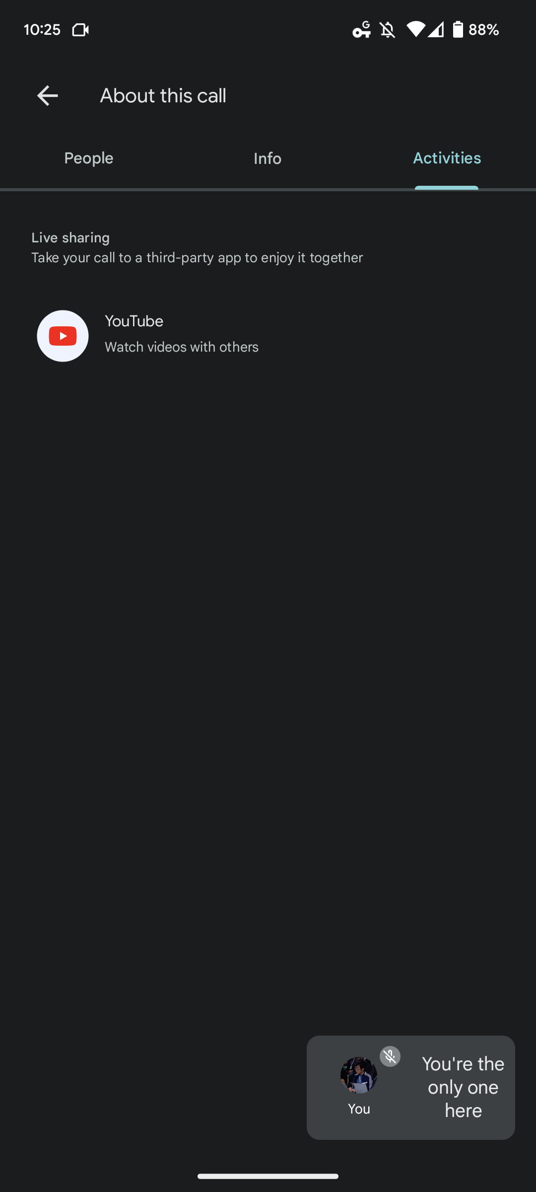 Google Meet live YouTube