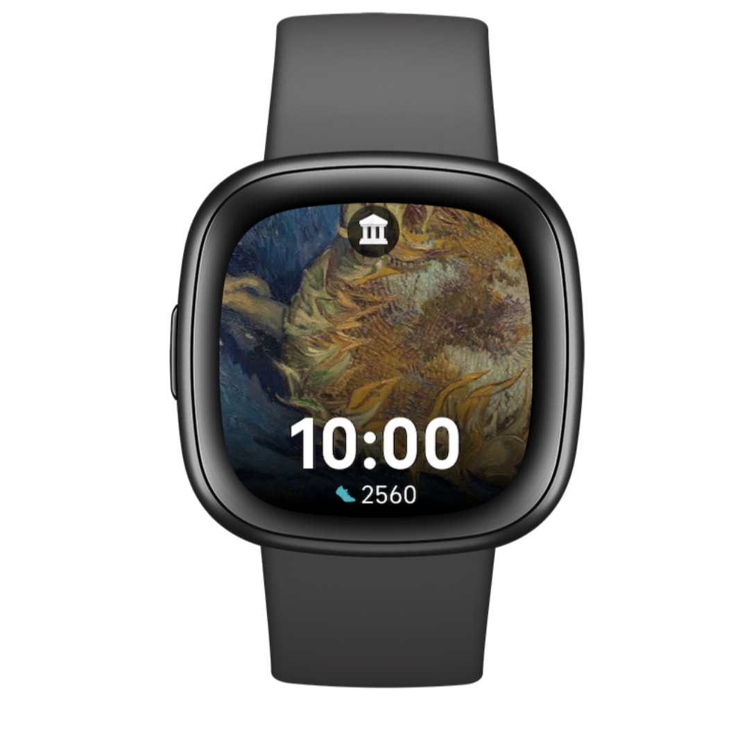 Google Arts Fitbit watch face