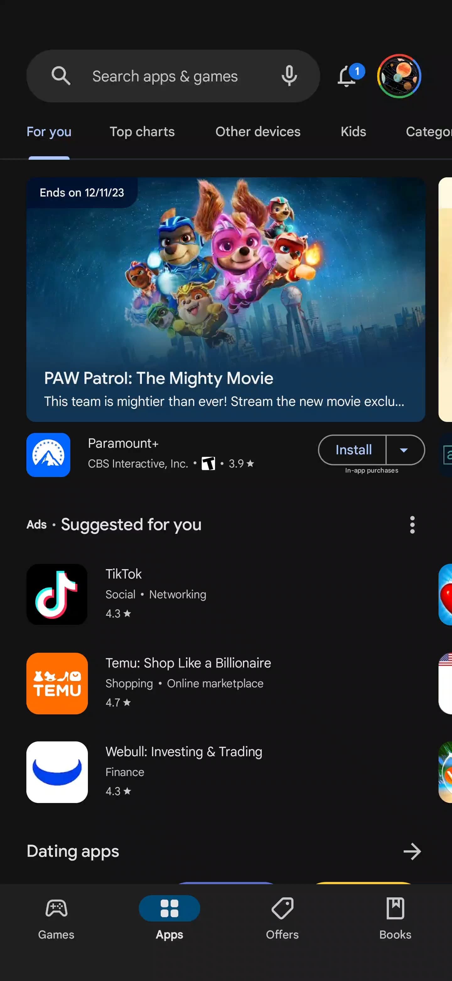 Android 14 single app recording