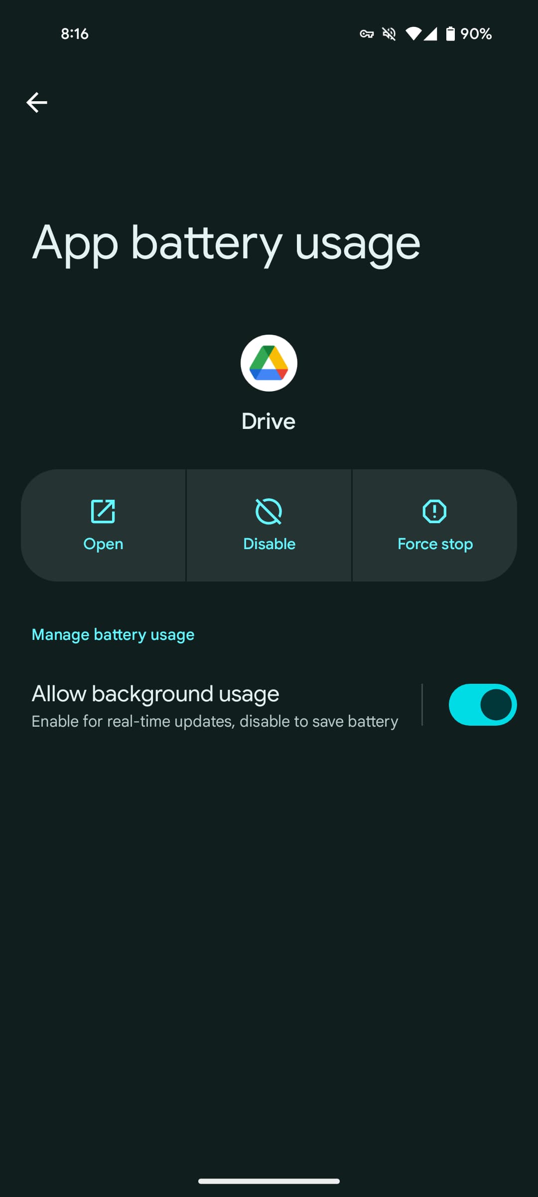 Android 14 QPR2 battery
