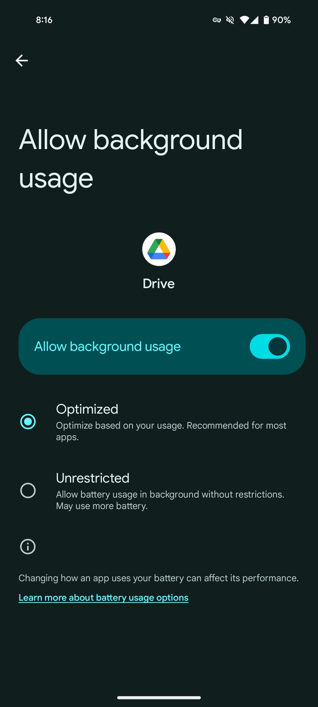 Android 14 QPR2 battery