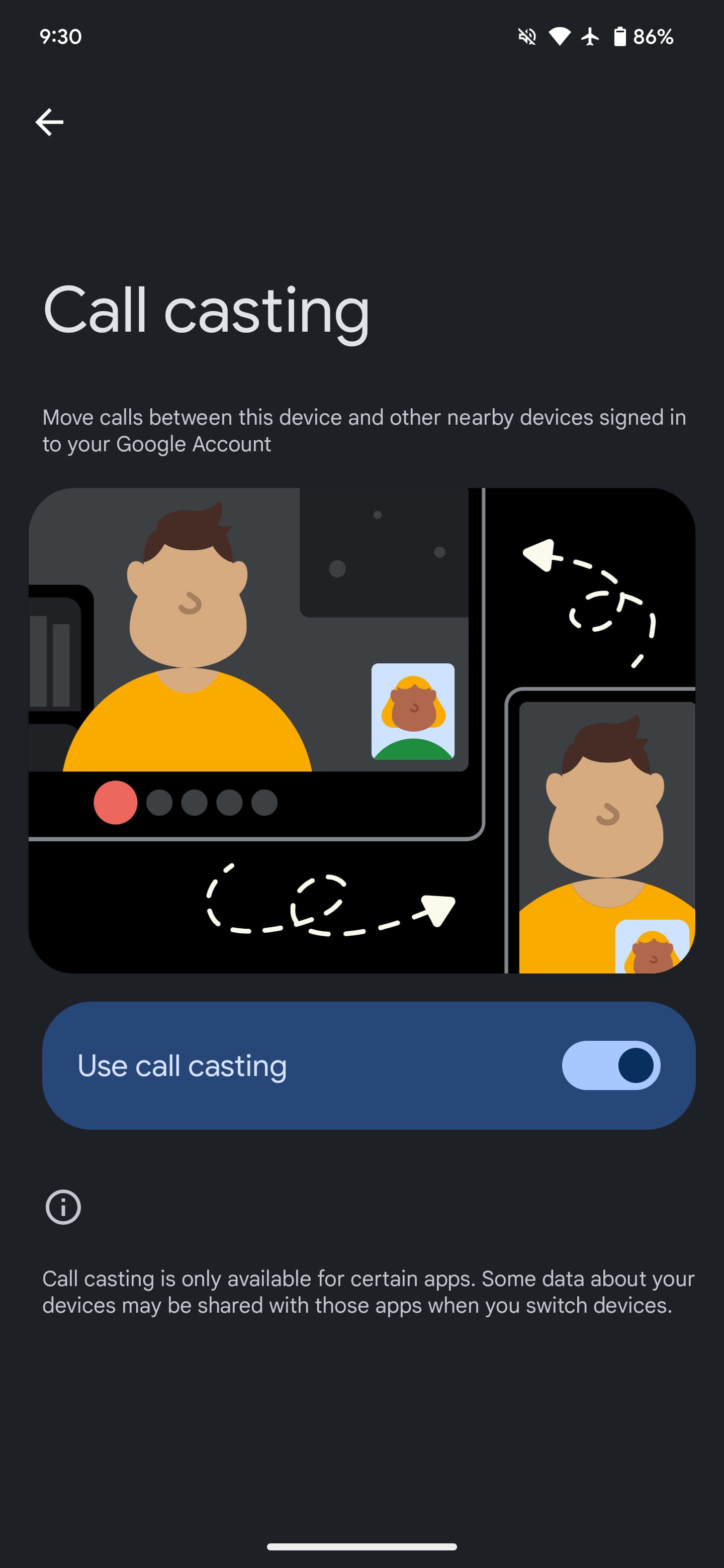 Android Cross-device services