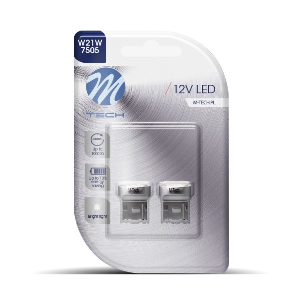 LED pirnid T20 W21W Valge