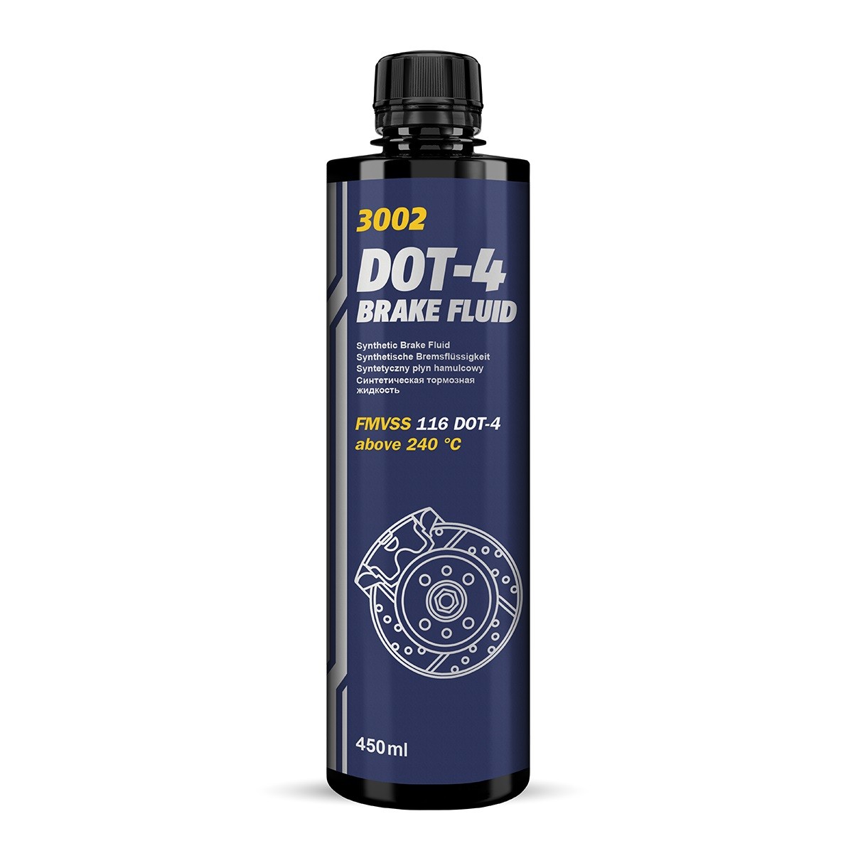 MANNOL 3002 DOT 4 - 455gr