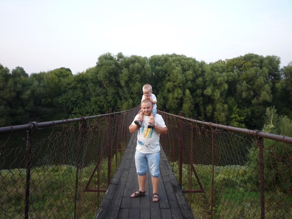 Уникальный и нехарактерный для нашей местности подвесной . Volotovo Lebedyanskij R On Podvesnoj Most Lada 4x4 3d 1 7 L 2010 Goda Na Drive2