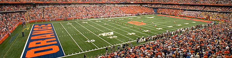 Chancellor kent syverud uses a remote control to raise the new scoreboard in the stadium for saturday's game. Syracuse Football - Carrier Dome - ESPN