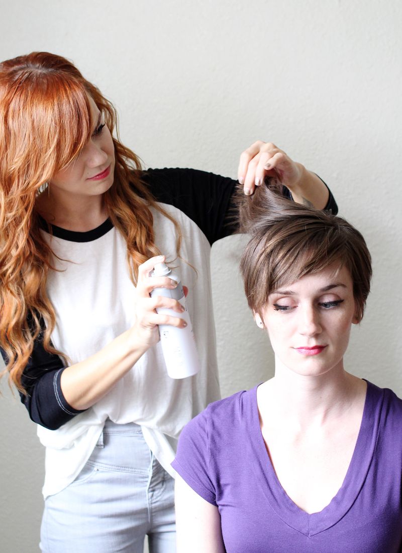 Life will never be the same again after seeing … 3 Ways To Style A Pixie Cut A Beautiful Mess