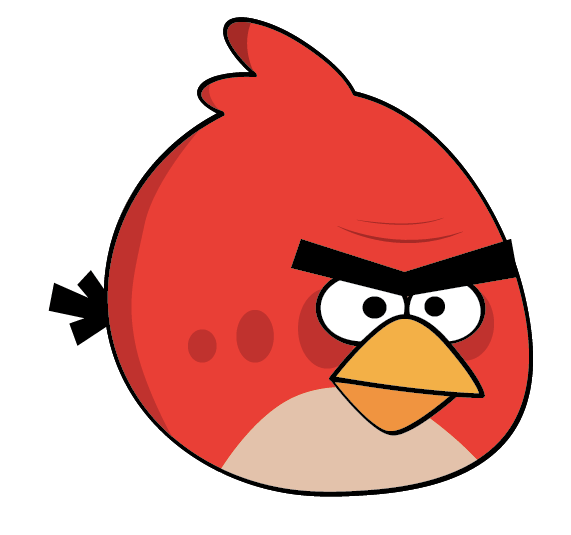 Most are familiar with the game as it's been available for some time on other platforms.  while i've played my fair share of angry birds on other platforms, it was n. Create The Red Angry Bird With Illustrator Abigail Wong
