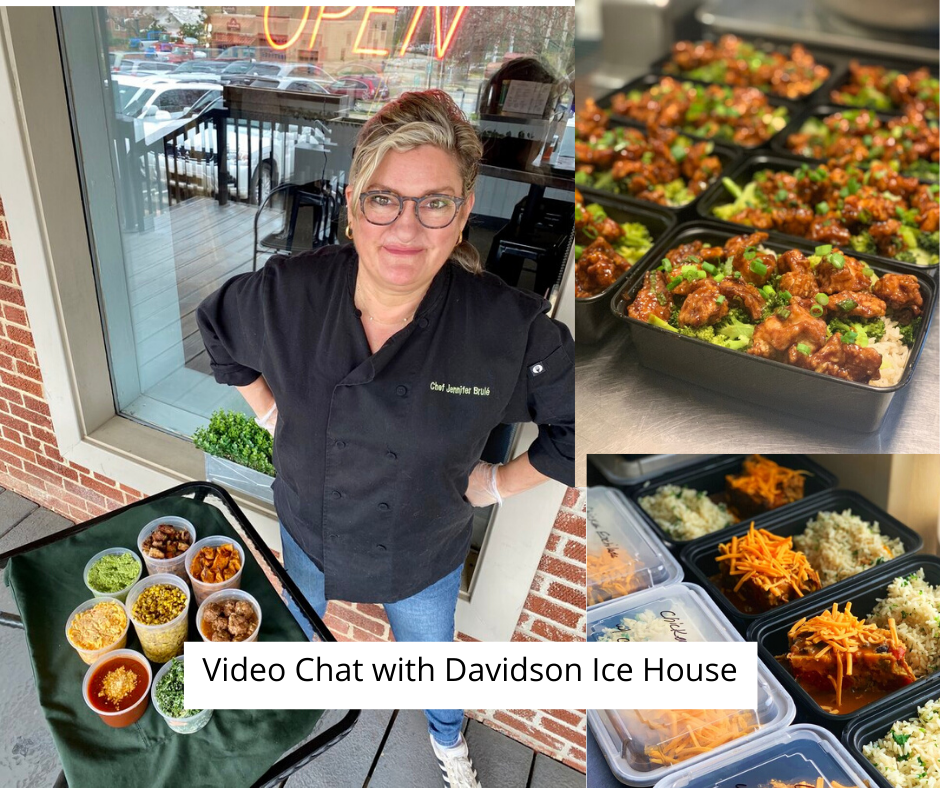 My Zoom Chat with Davidson Ice House Chef/Owner - Jennifer Brulé ...